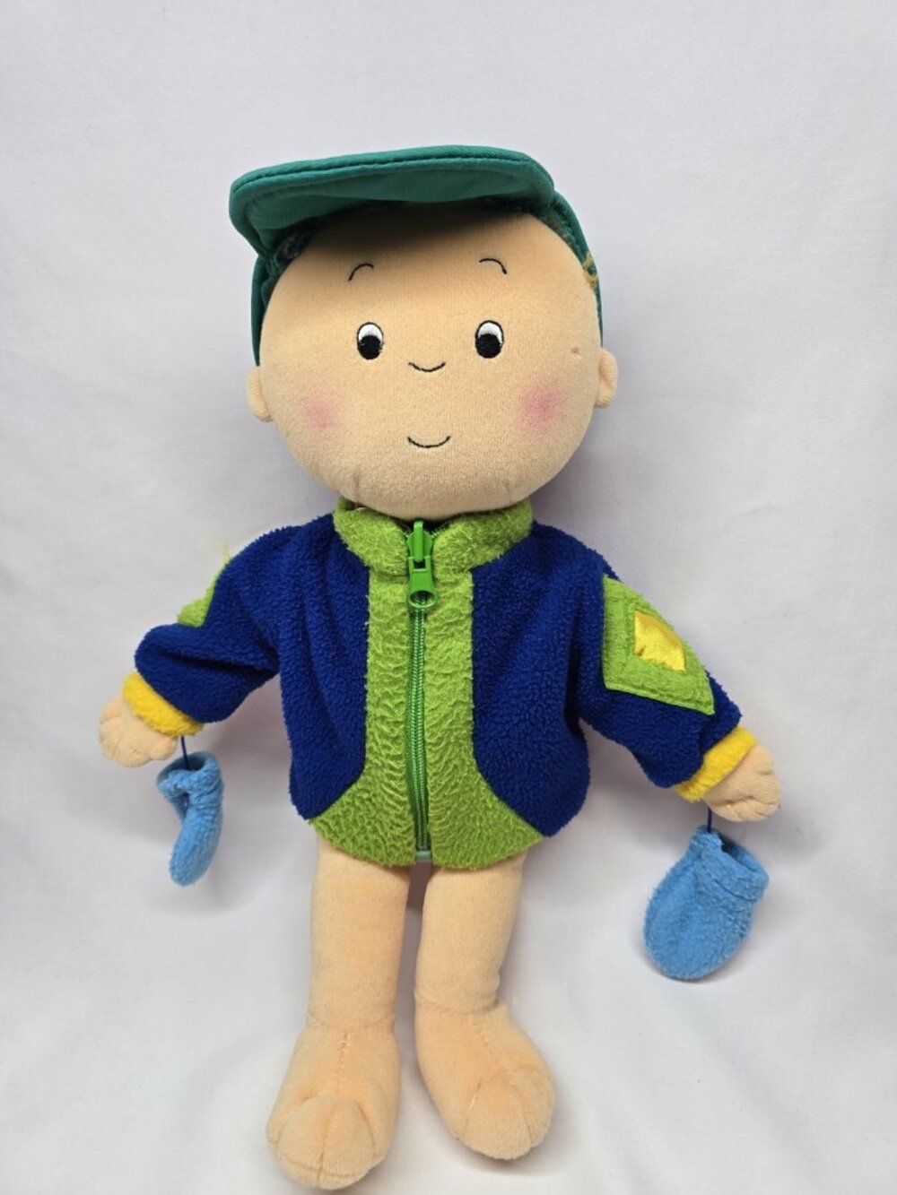 Vintage 2003 Caillou Beanbag plush doll 13 Inches Vintage Stuffed Toy- READ INFO
